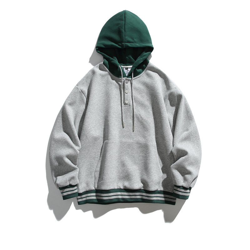 Men's Loose Casual Oversize Hooded Sweatshirt